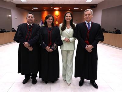 Notícia destaque: Gisela Cardoso deseja êxito à nova diretoria eleita do TJMT