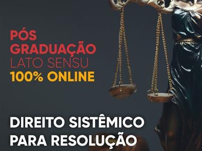 Foto da Notícia: Abertas matrículas para pós-graduação em Direito Sistêmico para resolução de conflitos