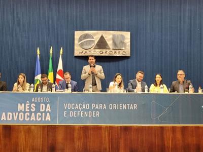 Foto da Notícia: OAB-MT promove Encontro Regional com advogados e estudantes