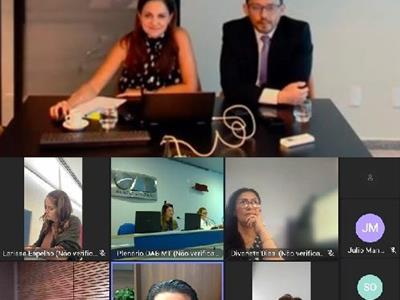 Notícia destaque: Gisela Cardoso participa de reunião ampliada da CELFRE e ressalta contribuições da OAB-MT à advocacia empresarial