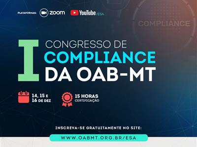 Foto da Notícia: Ex-Ministro do STF confirma presença no Iº Congresso de Compliance da OAB-MT; inscrições abertas   